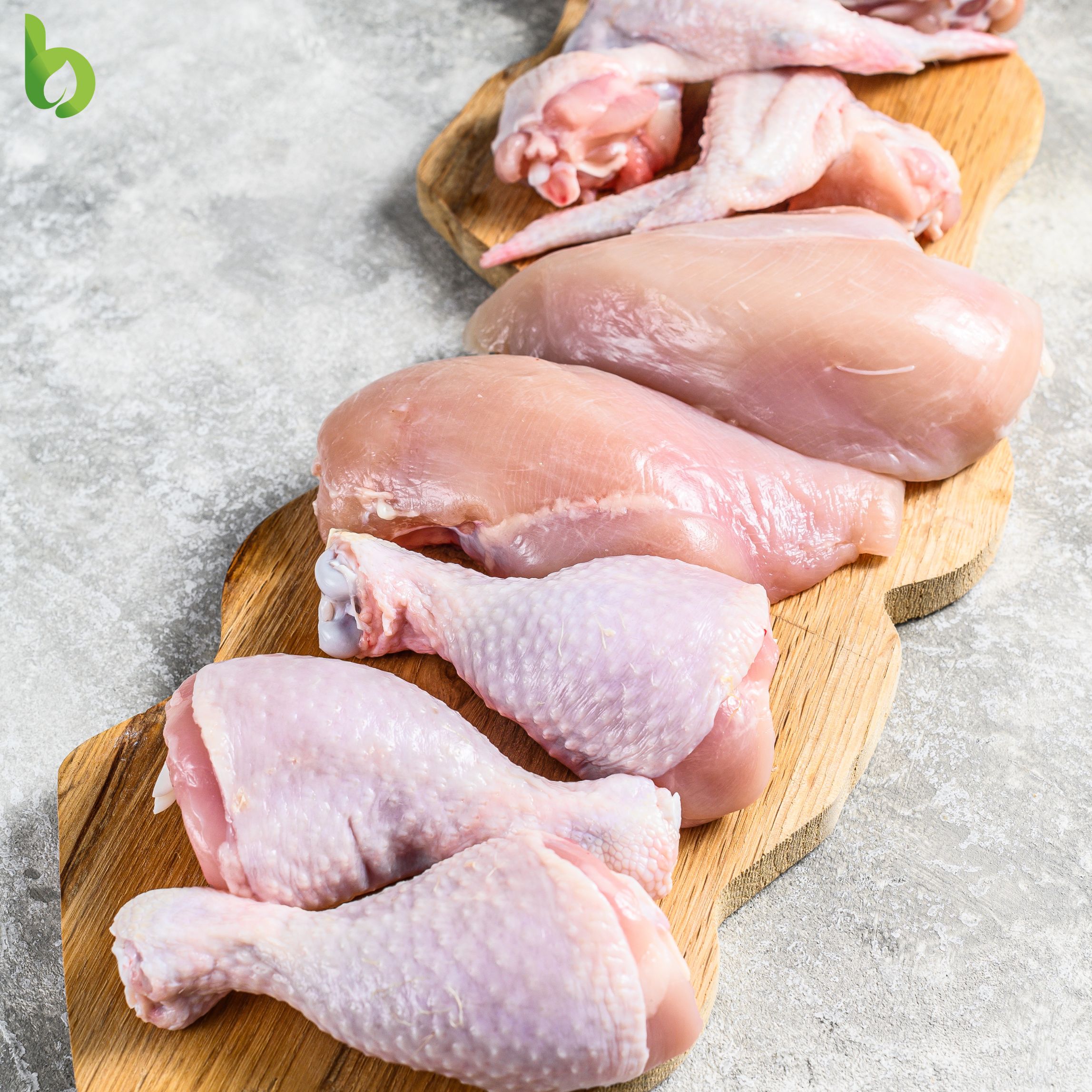 Sveži Tovljeni Pilići - Usluga Tranžiranja