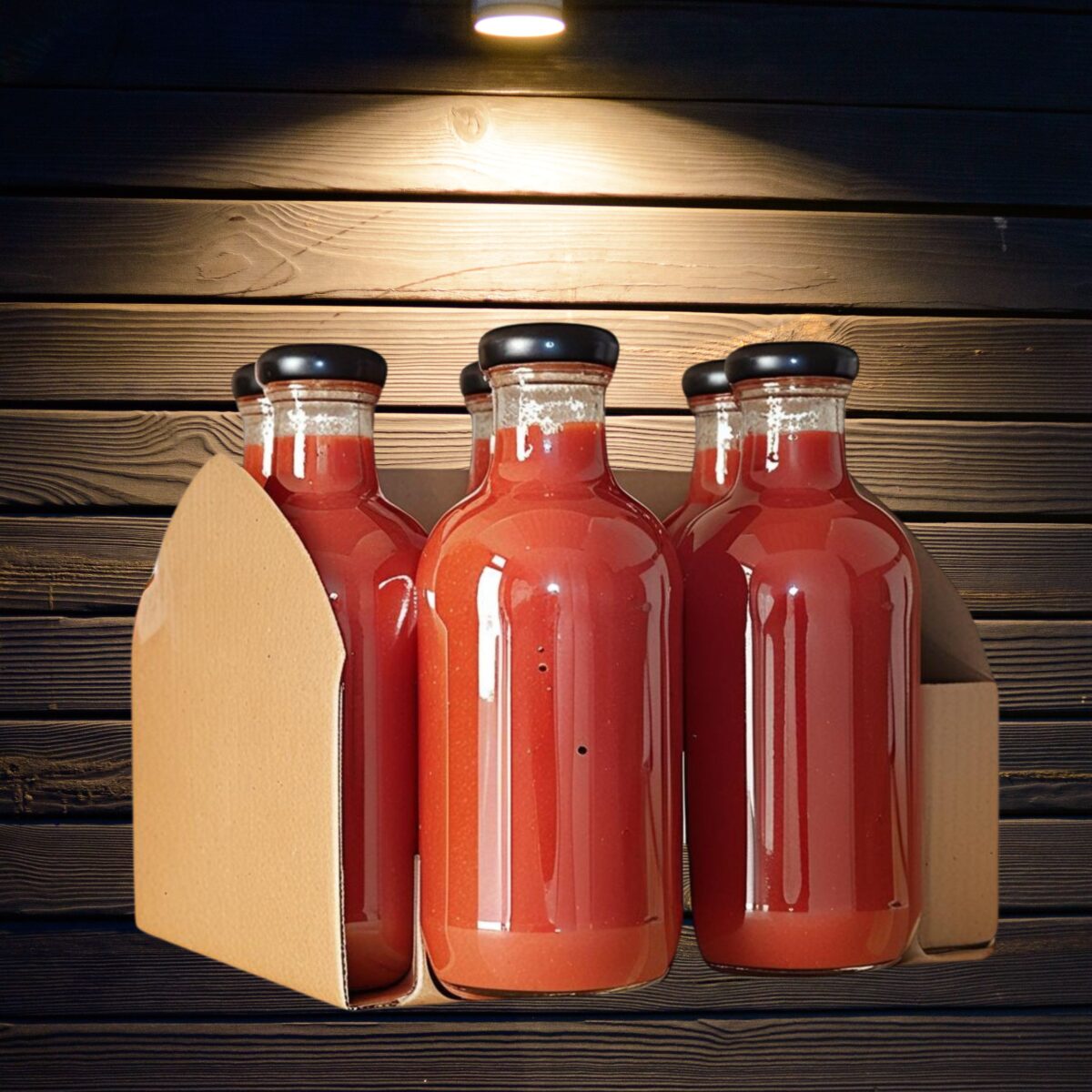 Paket Kečapa od Organskog Paradajza Jabučar 200 ml - 6 kom