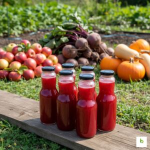 Paket Matičnog soka – Cvekla, Jabuka, Bundeva  Organski Sastojci 1L - 6 kom