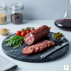 Pikantna domaća Sremska kobasica